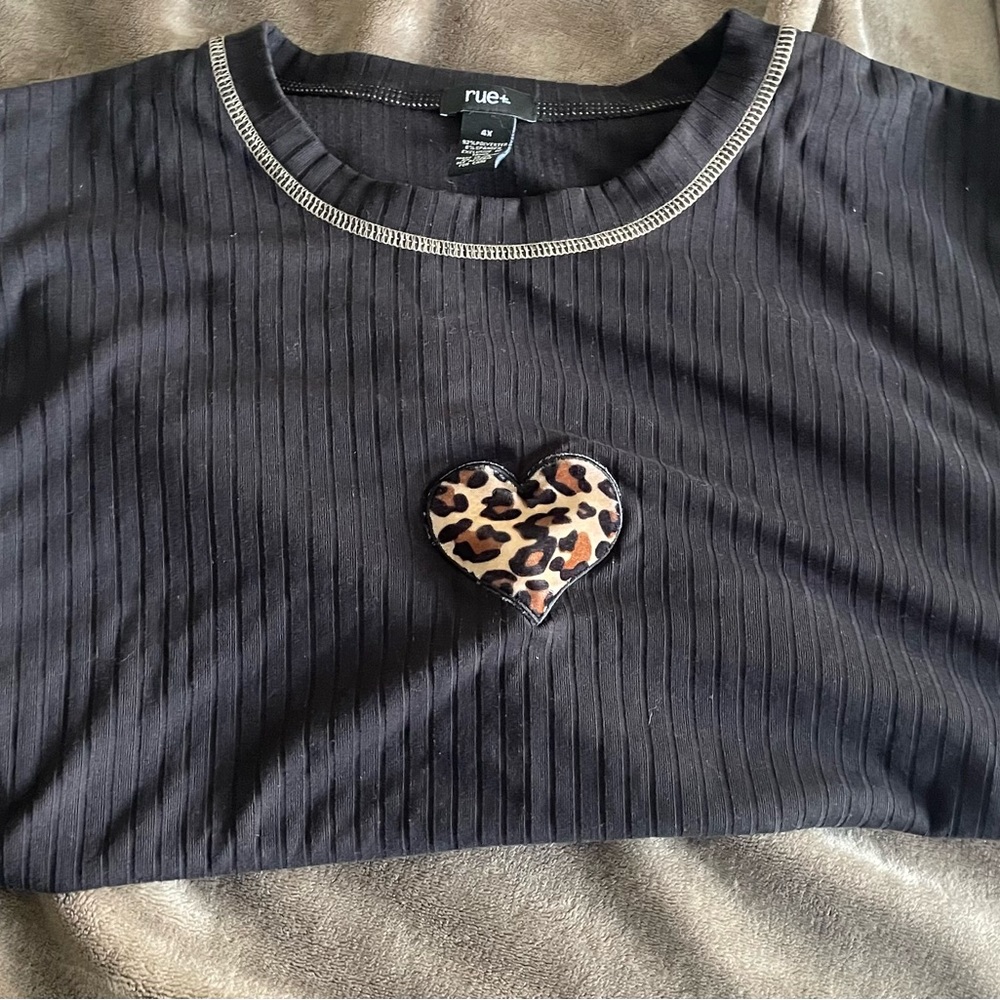 Y2K Plus Size Baby Tee